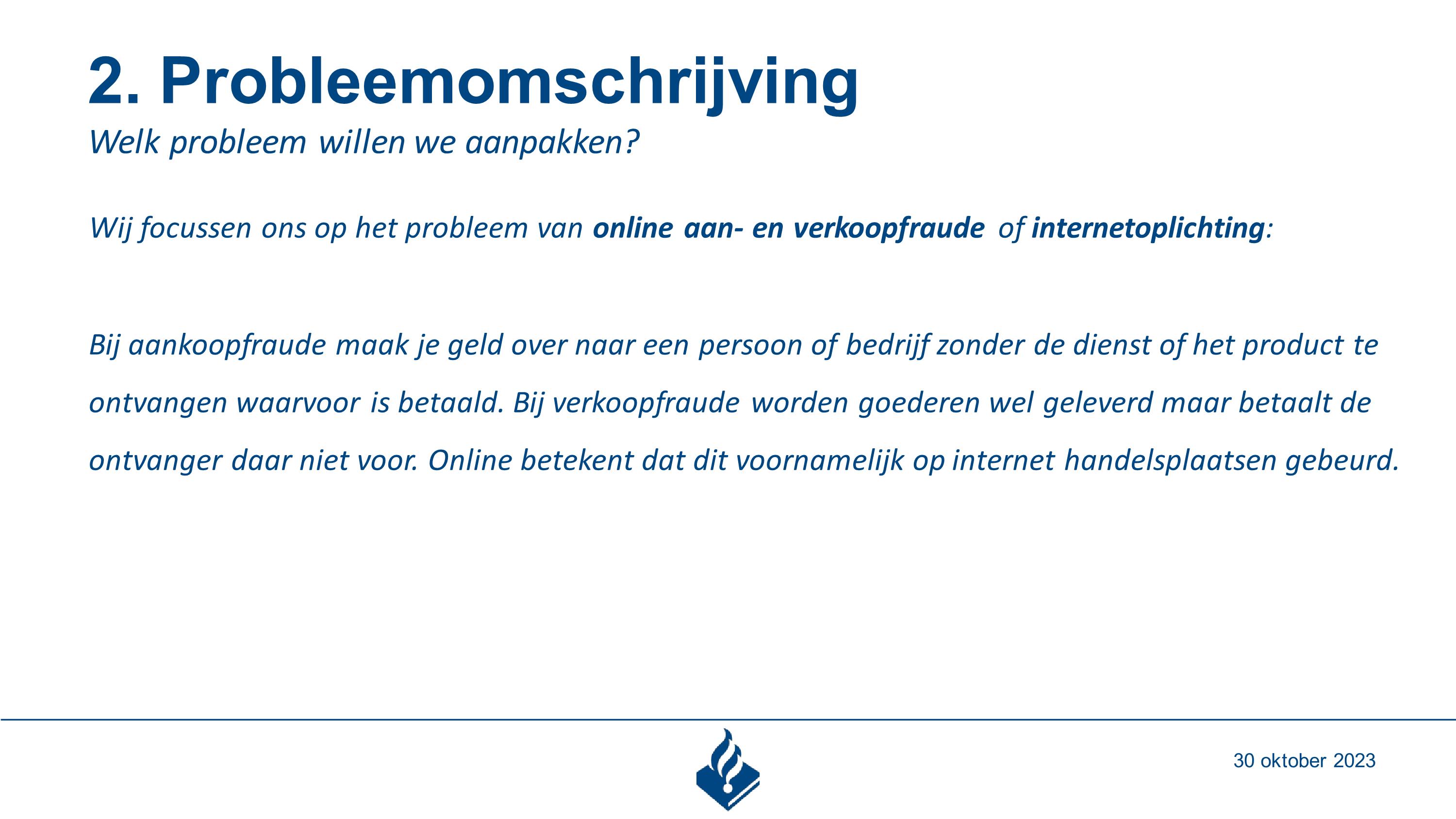 presentatie omgevingsanalyse