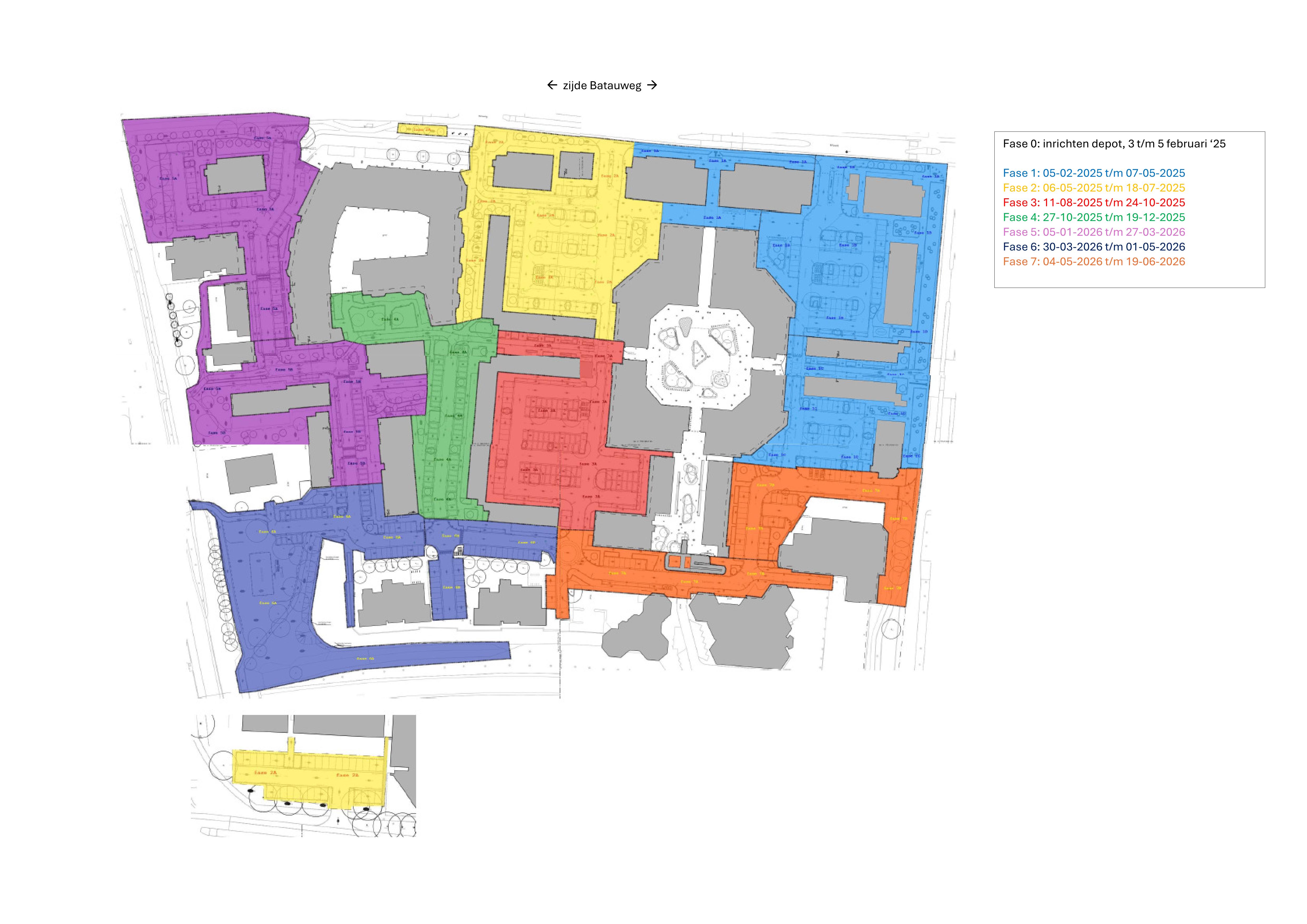 Planning werkzaamheden omgeving Muntplein.