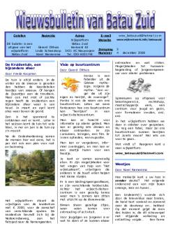 Nieuwsbulletin historie december 2008