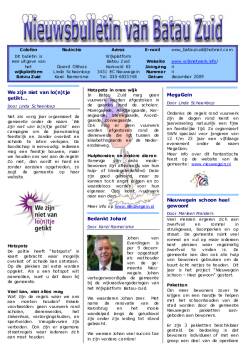 Nieuwsbulletin historie december 2009