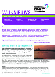 Wijknieuws april 2020